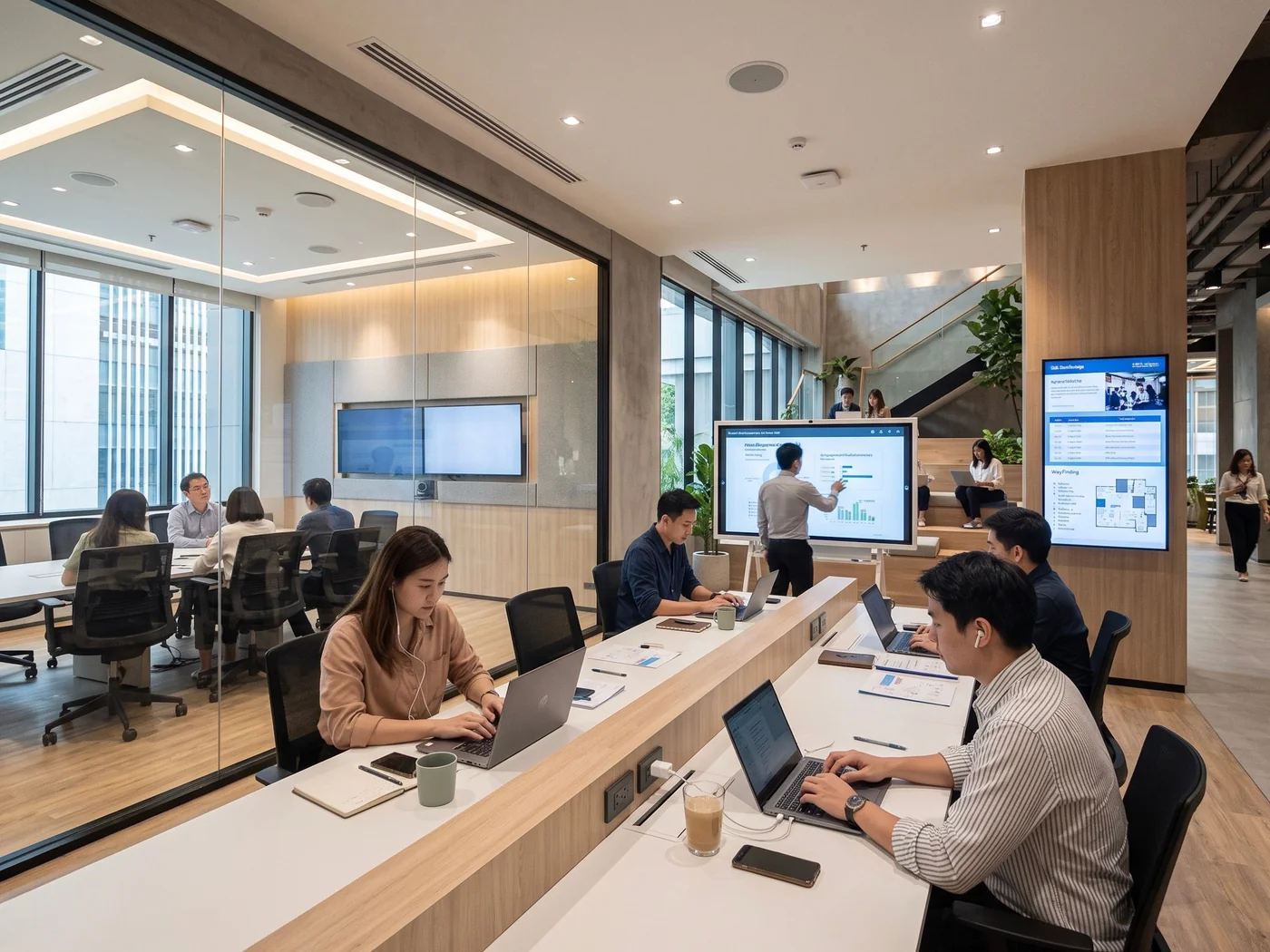 AV Integration สำหรับสำนักงาน: จากห้องประชุมไปถึง Digital Signage และพื้นที่ Collaboration